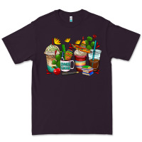 Plum spanish teacher coffee cups Premium Tee - AdoDesignShop