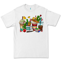 White spanish teacher coffee cups Premium Tee - AdoDesignShop