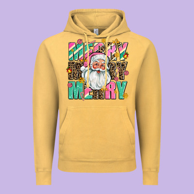 Merry Merry Merry Vintage Hoodie Designed By Adodesignshop