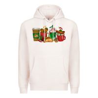 Pale Pink Tacos Coffee Cups Premium Hoodie - texasbilliewilder