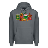 Rock Tacos Coffee Cups Premium Hoodie - texasbilliewilder