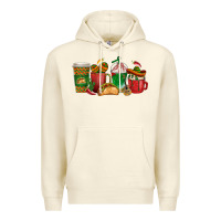 Sandshell Tacos Coffee Cups Premium Hoodie - texasbilliewilder