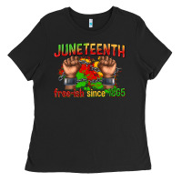 Black juneteenth free ish since 1865 Ladies Tee - texasbilliewilder