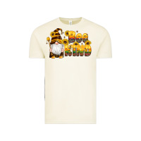 Western Bee Kind Gnomes Bee Honey Sunflowers Leopard Serape Vintage Tee | Teevron