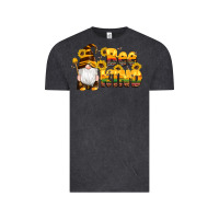 Vintage Black western bee kind gnomes bee honey sunflowers leopard serape Vintage Tee - Artiststas