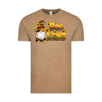 Vintage Coffee western bee kind gnomes bee honey sunflowers leopard serape Vintage Tee - Artiststas