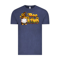 Vintage Denim western bee kind gnomes bee honey sunflowers leopard serape Vintage Tee - Artiststas