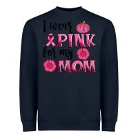 Navy i wear pink for my mom sunlower and pumpkin Heavyweight Sweatshirt - AdoDesignShop