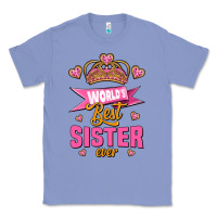 Colony Blue world's best sister ever Classic Tee - Jasminsmagicworld