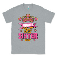 Heather Grey world's best sister ever Classic Tee - Jasminsmagicworld