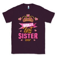 Plum world's best sister ever Classic Tee - Jasminsmagicworld