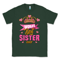 Sports Green world's best sister ever Classic Tee - Jasminsmagicworld