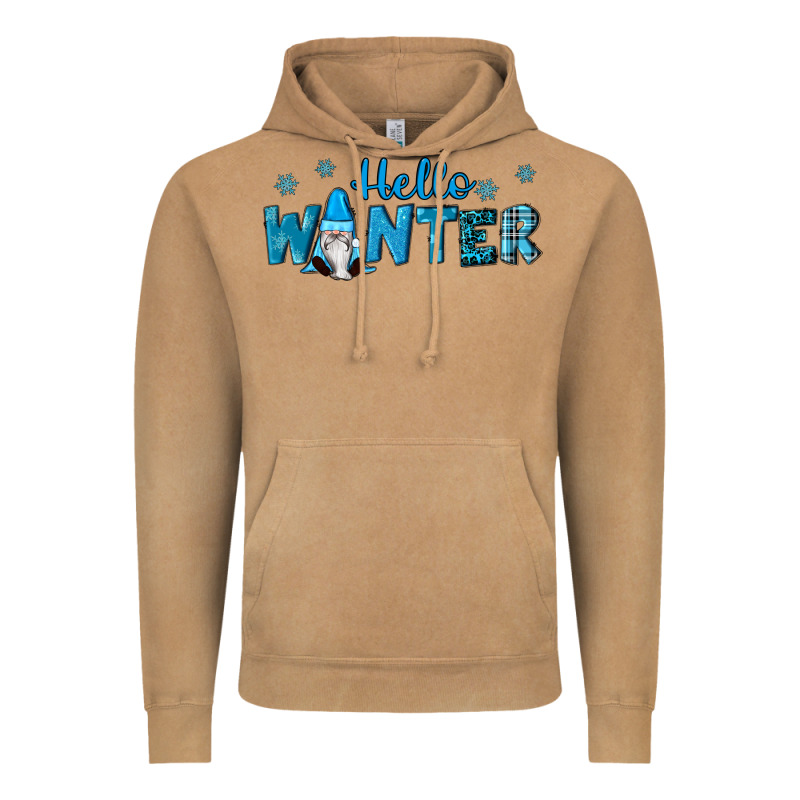 Hello Winter Gnomes Vintage Hoodie by RanaPortraitStore | Teevron