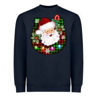 Navy horseshoe santa Heavyweight Sweatshirt - AdoDesignShop