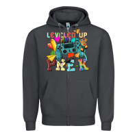 Smoke leveled up pre k Zipper Hoodie - NancyCooperArtShop