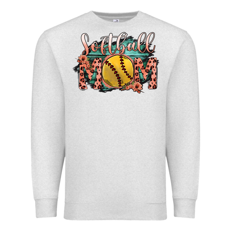 Softball Mom Premium Sweatshirt by Bettercallsaul | Teevron