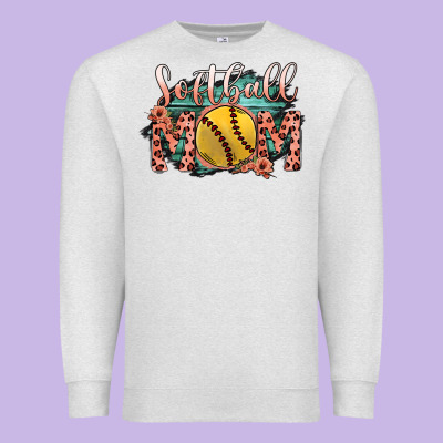 Softball Mom Premium Sweatshirt Designed By Bettercallsaul
