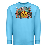 Ocean Blue Softball Mom Premium Sweatshirt - Bettercallsaul
