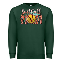 Sports Green Softball Mom Premium Sweatshirt - Bettercallsaul