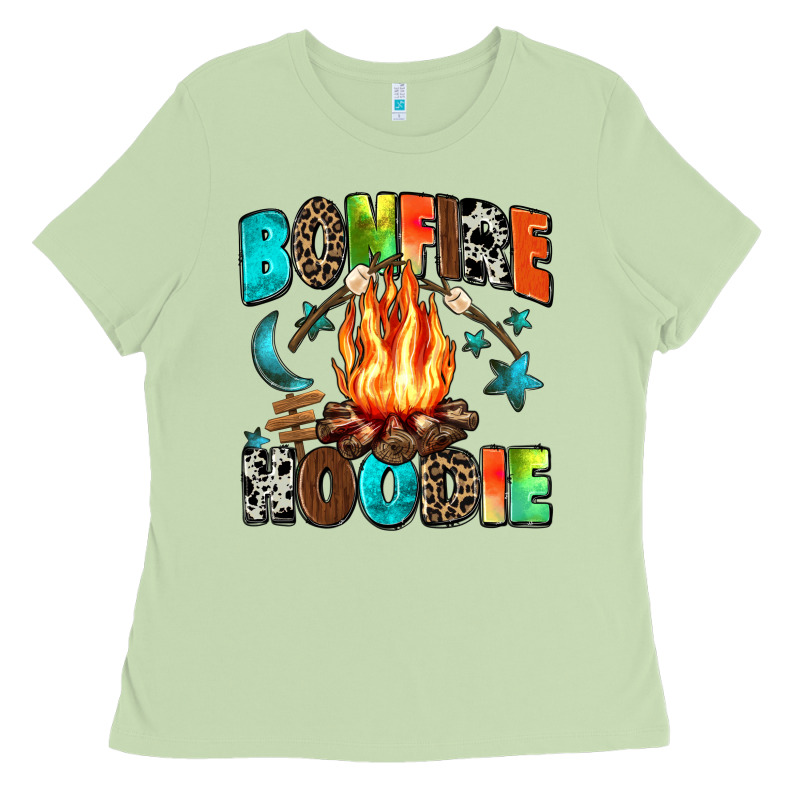 Bonfire Ladies Tee by Zillion Design Studio | Teevron