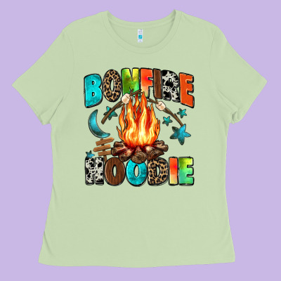 Bonfire Ladies Tee Designed By Zillion Design Studio