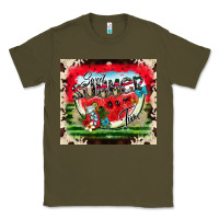 Army Green Sweet Summer Time Classic Tee - CowhideDigitalArt