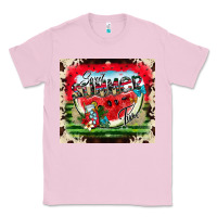 Bubblegum Pink Sweet Summer Time Classic Tee - CowhideDigitalArt