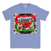 Colony Blue Sweet Summer Time Classic Tee - CowhideDigitalArt