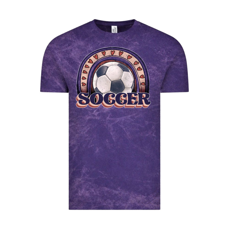 Soccer Rainbow Vintage Tee by JahusDesignShop | Teevron