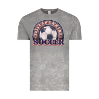 Cloud Rock soccer rainbow Vintage Tee - JahusDesignShop