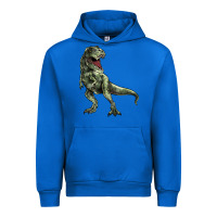 Cobalt T-rex Urban Hoodie - HowdyJamesFarm