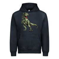 Navy T-rex Urban Hoodie - HowdyJamesFarm