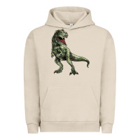 Pigment French Oak T-rex Urban Hoodie - HowdyJamesFarm