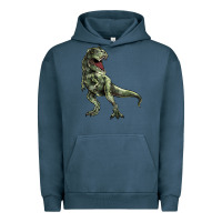Pigment Midnight Navy T-rex Urban Hoodie - HowdyJamesFarm