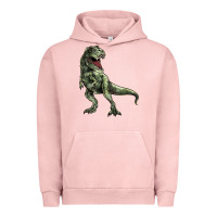 Pigment Salmon T-rex Urban Hoodie - HowdyJamesFarm