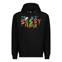 Black Sassy Claus Premium Hoodie - texasbilliewilder