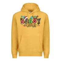 Mustard Sassy Claus Premium Hoodie - texasbilliewilder