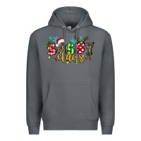 Rock Sassy Claus Premium Hoodie - texasbilliewilder