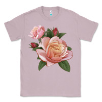 Lilac State Of Grace Rose Classic Tee - LillyAllenDesigns