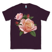 Plum State Of Grace Rose Classic Tee - LillyAllenDesigns
