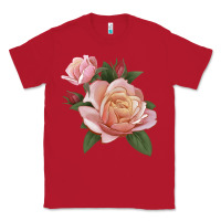 Red State Of Grace Rose Classic Tee - LillyAllenDesigns