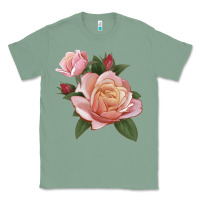 Sage State Of Grace Rose Classic Tee - LillyAllenDesigns