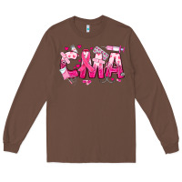 Chestnut breast cancer cma certified medical assistant Long Sleeve Tee - JahusDesignShop