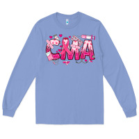 Colony Blue breast cancer cma certified medical assistant Long Sleeve Tee - JahusDesignShop