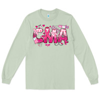 Matcha breast cancer cma certified medical assistant Long Sleeve Tee - JahusDesignShop