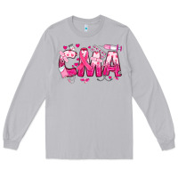Moon Dust breast cancer cma certified medical assistant Long Sleeve Tee - JahusDesignShop