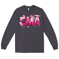 Smoke breast cancer cma certified medical assistant Long Sleeve Tee - JahusDesignShop