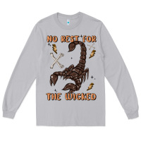 Moon Dust no rest for the wicked Long Sleeve Tee - MaliasSmallBusiness