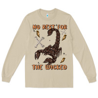 Mushroom no rest for the wicked Long Sleeve Tee - MaliasSmallBusiness