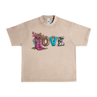 French Oak valentines day love and boots Urban Heavy Tee - AdoDesignShop